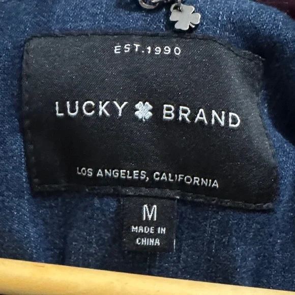 Dark Blue Jean Hooded Jacket - Picture 2 of 2